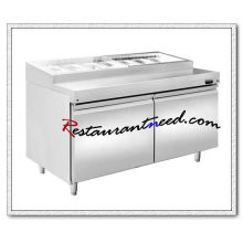 R309 1.2m 2 Puertas Fancooling Pizza Prep Station